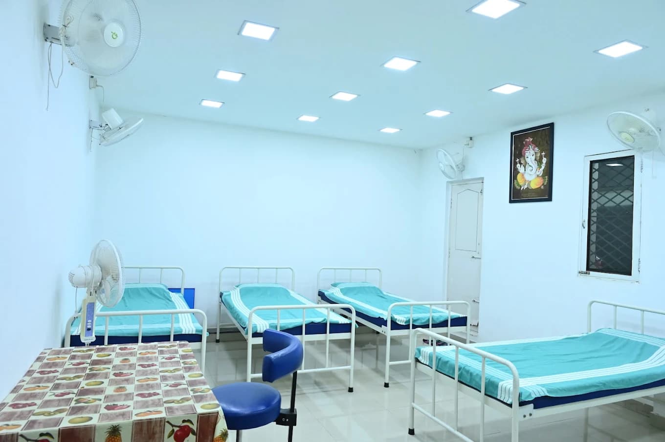 Patient care area at Suvarna Nethralaya Eye Hospital